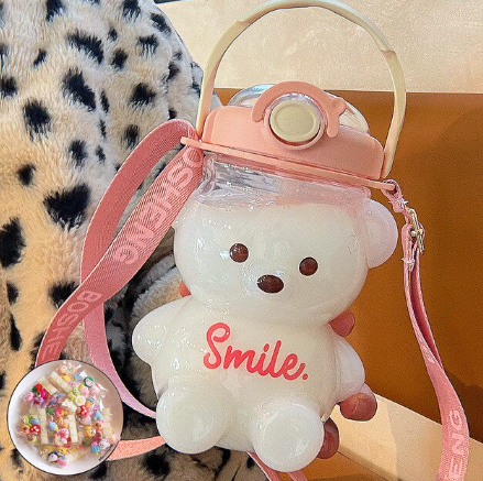 Kawaii Bear Water Bottle